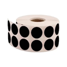 Tanex Nokta Etiket 20mm 2500li Siyah