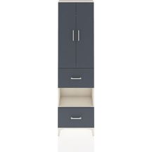 Arges Dolap 3 Raflı 2 Çekmeceli Tek Askılı 60x30x221 Aytaşı-a... Aytaşı