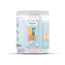 Dr. Sacchi Creamy Snack Karışık Krema Kedi Ödülü 30'lu Kavanoz