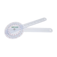 Gonyometre 30 Cm. 360 Derece Plastik Eha Ölçer