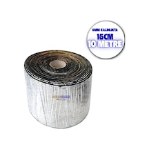 Araç Oto Ses Isı Yalıtım Bandı Folyolu Kauçuk Sünger 15cmx10metre 6mm Yapışkanlı