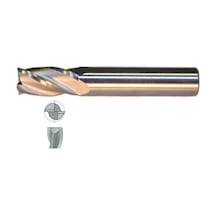 Fett 9mm Mastercut Standart Sert Metal 2 Ağızlı Karbür Parmak Frezesi
