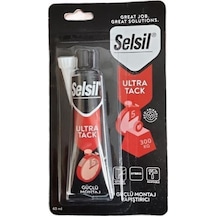 Selsil Ultra Tack Güçlü Montaj Yapıştırıcı 60 Ml