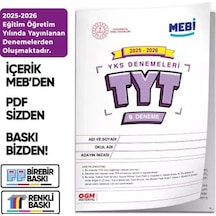 2026 Ösym Yks-ydt Mebi Ogm Türkiye Geneli 9. Deneme Büyük Boy Renkli Baskı Ücreti