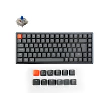 Keychron K2-C2H-UK HotSwap RGB Gateron Blue Switch Alüminium (Version 2) UK ISO Mekanik Klavye