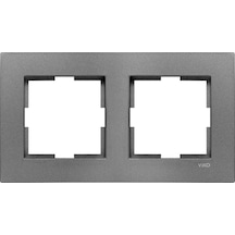 Viko Novella Füme 2'li Çerçeve Füme-Çerçeve