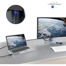 8k Displayport Kablo 2m Dp Kablosu, Almanya Da Geliştirilmiştir 0,5-10m Arasında Mevcuttur Pc/laptop İçin Display Port Monitör Kablosu, 8k/4k 60hz, 144hz, Dolby Audio, Siyah