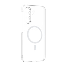 Zore Galaxy A17 Kamera Korumalı M-safe Şarj Özellikli Şeffaf Nvth London Silikon Kapak - Şeffaf