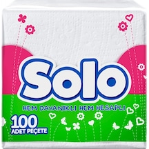 Solo Süper Peçete 100'lü 10 Paket