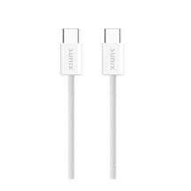 Sunix 1 - metre 60w Type c To Apple Uyumlu iPhone 15 / 16 17 Samsung xiaomi redmi huawei honor laptop tablet telefon Süper Hızlı Hasır Örgülü Sağlam Ce fc rohs Lisanslı