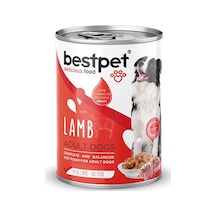 Bestpet Parça Etli Kuzu Etli Yetişkin Köpek Konservesi 12 Adet 400 Gr 243-20020.03