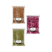 3x170 Gr. Karabuğday Greçka Maş Fasulyesi Kırmızı Fasulye Kara Buğday Fasülye 170'şer Gram 3 Paket
