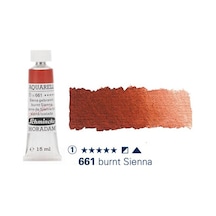 Schmincke Horadam Aquarell Tube 15ml Seri 1 Burnt Sienna 661