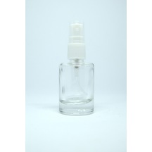 Boş Parfüm ve Kolonya Şişesi 12 ML 5 Adet Boş Plastik Beyaz Sprey