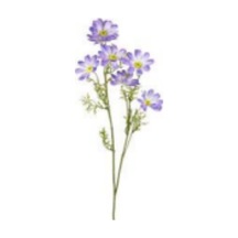 Yapay Çiçek Papatya Mavi 70 Cm. Çok Renkli