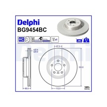 Bmw 5 G30 530i Xd 2.0 2017-2020 Delphi Ön Disk Netpar54bc 2 Adet