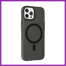 Bezos Joko İphone 15 Pro Uyumlu Tuna Pc Slim Magsafe Kapak - Siyah Bty