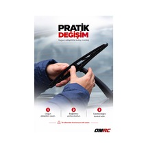Subaru Forester 3 4 5 2007-2025 Uyumlu Arka Cam Silecek Tekli 350mm