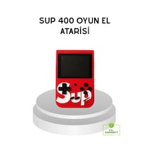 Mey İthalat Sup Retro El Konsolu 500 Oyun, Tv Bağlantılı, 3 İnç Ekranlı Şarjlı Mini Atari