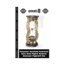 Polyester Kurukafa Kumsaati Kuru Kafa Figürü Korkunç Aksesuar Figüratif Süs