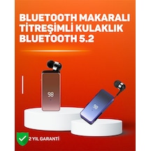 İki Telefona Aynı Anda Bağlanan Bluetooth 5.3 Klipsli Kulaklık Mfb Çok Noktalı Bağlantı Kulak Içi
