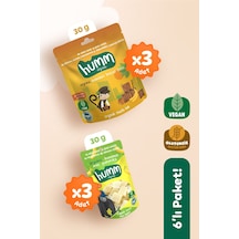 Humm Organic Organik Glutensiz Vegan Muzlu Atıştırmalık 6 x 30 G Humm Organic Organik Glutensiz Vegan Muzlu Atıştırmalık 6 x 30 G