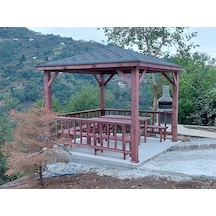 Şen Mobilya Kamelya Çardak P012 Maun