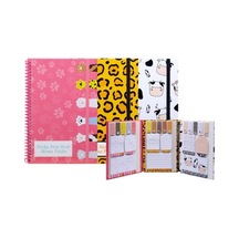 Globox 2928 Baskılı Yapışkanlı Not Defter A5 12'li 6 Çeşitli Renk Ve Desen