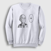 Presmono Unisex Ok Anime One Punch Man Sweatshirt