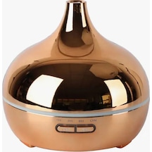 Hava Nemlendirici Parlak Gold Aromatik Oda Kokusu 550 Ml Kahve Aroma Difüzörü Buhar Nemlendırıcı Çok Renkli