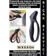 Ergonomik Yüksek Kaliteli Paslanmaz Çelik Kaymaz Güvenli Kullanım Kompakt Manuel Bıçak Bileme Aleti