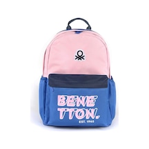 Benetton Unisex Çocuk Benetton Çift Bölmeli İlkokul Sırt Çantası 03844