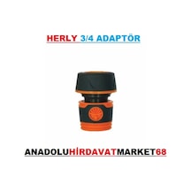 Herly Stoplu Hortum Musluk Bağlantı Adaptörü 3/4 Adaptör