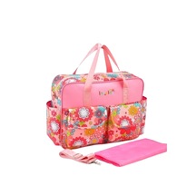 Worryfreeshopping Anne Çantası Su Geçirmez Anne Ve Bebek Çantası Crossbody Büyük Kapasiteli Hd909-pembe