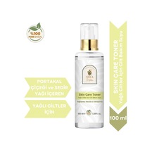 Tr Skın Care Toner Yağlı Ciltler İçin Sebum Dengeleyici Ve Arındırıcı Yüz Toniği Gül & Portakal Çiçeği