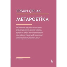 Metapoetika / Ersun Çıplak
