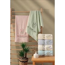 Hobby Eliza Style 2 6lı Havlu 50x90 Asorti Çok Renkli
