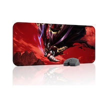 Overlord Kaymaz Dikişli Kauçuk Oyuncu Mousepad V1 - 70x30 Xl Gaming Mouse Pad Fare Altlığı