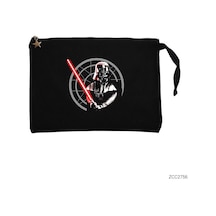 Zepplin Giyim Star Wars The Enemy Siyah Clutch Astarlı Cüzdan / El Çantası