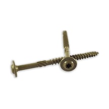 Gurthalteband St38 X 10 25-parça 3/8 İnç 25,4 Cm Uzunluk Çamaşır Makinesi Dış Kafa Ahşap Vidalar, 25 Adet,