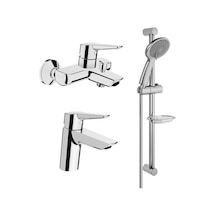 Artema Solid S A42440 Banyo + Lavabo Bataryası + Artema Samba 3f Sürgülü Duş Takımı