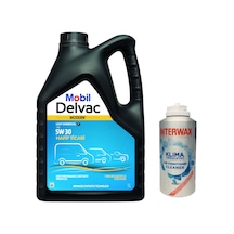 Mobil Delvac Modern Light Commercial F 5W-30 Motor Yağı 5 L + İnterwax Klima Temizleyici 150 ML