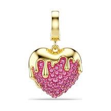 5742953 Swarovski Charm Idyllıa:charm Heart Pın/gos Metalik