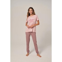 Poleren 7118 Yarım Kol Pijama Takımı 001