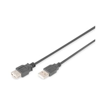 Digitus AK-300202-030-S 3M USB 2.0 Siyah Uzatm Kablo
