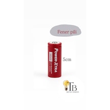 Power-xtra 18500 Şarjlı Li-ion Pil 3.7v 1500mah