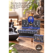 1 Adet Superhıt Aromalı Geri Akış Tütsü Geri Akış Konisi Kokulu Tütsü Backflow Incense Ev Ve Ritüel Kullanımı