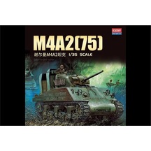 Academy 13562 1/35 Usmc M4a2 75 Pacific Theater Tankı, Plastik Model Kiti-59188
