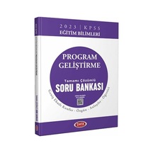 Data Yayınları KPSS Eğitim Bilimleri Program Geliştirme Tamamı Çözümlü Soru Bankası