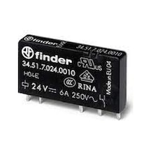 Finder 34.51.7.024.0010 Elektromekanik Ultra İnce Pcb Röle